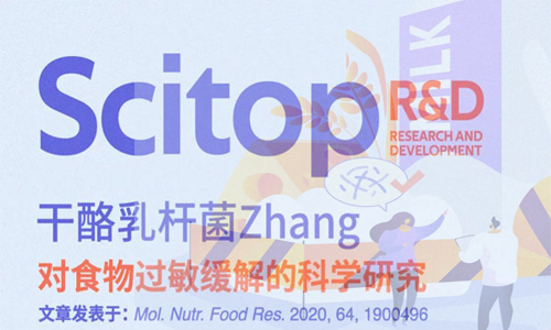 中国菌”干酪乳杆菌Zhang对食物过敏缓解的科学研究